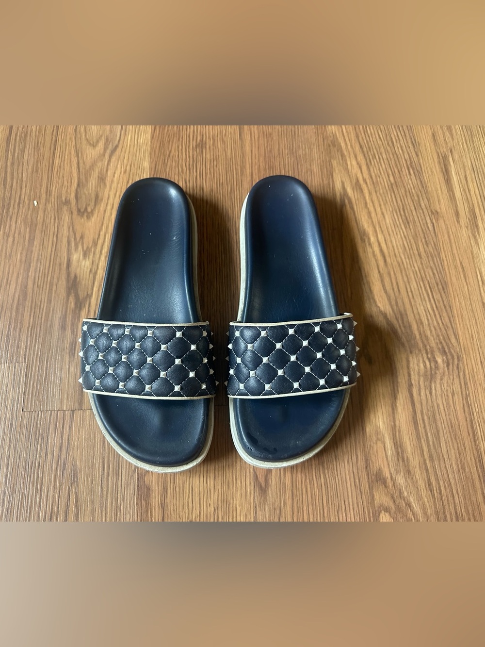 Valentino Rockstud Slides